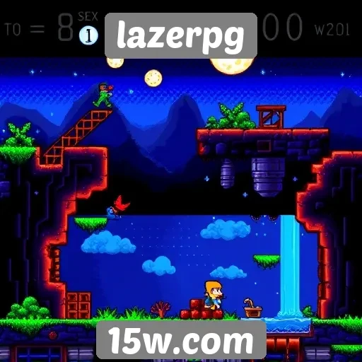 Jogos clássicos revisitados na plataforma Lazerpg